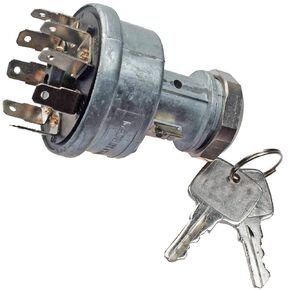 JEENDA Ignition Switch with 2 Keys RE45963 Compatible with John Deere Tractors 4200 4300 4400 4500 4600 4700 5200 5300 5400 5500 5600 5700 5210 5310 5410 5510 6300 6500 6600 904 1054 1204 1354