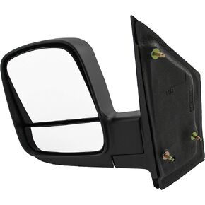For Chevrolet Chevy Express,GMC Savana 2008 2009 2010 2011 2012 2013 2014 2015 2016 2017 2018 Manual Textured Black Side Door View Mirror Passenger Right