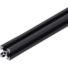 MECCANIXITY 1 Pcs 2020 V Slot Aluminum Extrusion 1220mm(48 Inch) Black Anodized Linear Rail for 3D Printer Laser Engraving Machine