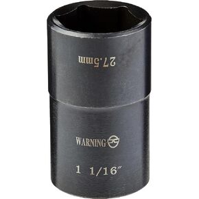 LT1270 مزيل الجوز بمقبس مزدوج 1/2 بوصة - غطاء كروم 1 1/16 بوصة/27.5 ملم