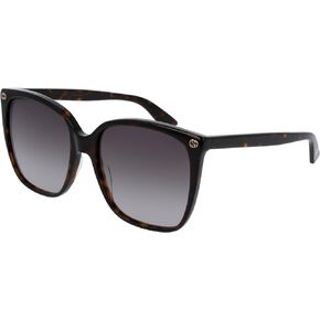 Gucci Lightness Square Women Sunglasses GG0022S 57mm - Bundle Ocu-Kit Eyewear Care Packet