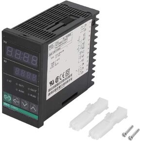 ViaGasaFamido Intelligent PID Temperature Controller 100-240V CH402 FK02-M*AN-NN LED Display Digital Temperature Regulator Temperature Controller for Extrusion Machine