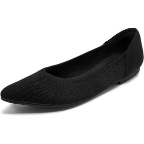 Women's Pointed-Toe Ballet Flats Classic Slip-On Breathable Dress Flats in Kuwait