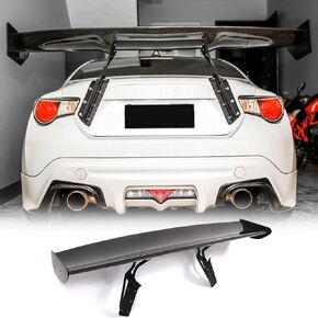 MCARCAR KIT Carbon Fiber Trunk Spoiler for Subaru BRZ 2013-2018 Toyota GT86 2012-2017 Racing Rear Wing Spoiler GT Power