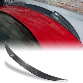 AeroBon Real Carbon Fiber Trunk Spoiler Compatible with 2016-2023 Alfa Romeo Giulia Sedan (H Style)