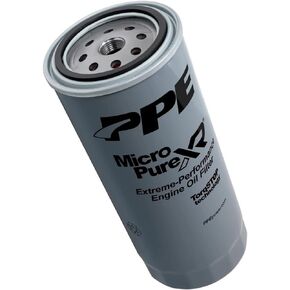 PPE MicroPure Extreme Performance Engine Oil Filter 114000555 Compatible for 2001-2019 GM 6.6L Duramax