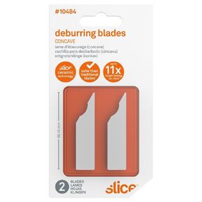 Slice 10484 Deburring Blade, Concave, for use with Slice 10482 Handle, Lasts up to 11x Longer Than Metal