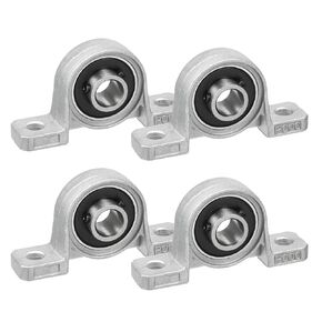 2Pcs UCP205-14 Pillow Block Bearing 7/8" inch Shaft Cast Iron p205 Bearings with 7/8" Bore Mounted Bearing Block Self Alignment