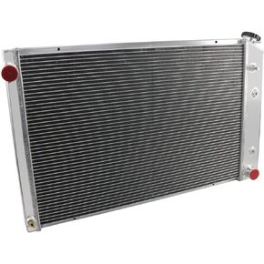 ALLOYWORKS CC716 Radiator for 1973-1991 Chevy GMC C/K Series Pickup Trucks Blazer Jimmy Custom Scottsdale Silverado Deluxe Cheyenne Radiators, V8 Engine Cooling Parts(4 Row 62MM Core, Full Aluminum)