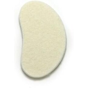Moleskin Ball of Foot Pads, Kidney Shaped, 100 Metatarsal Pads per Order (3 1/2" Wide)