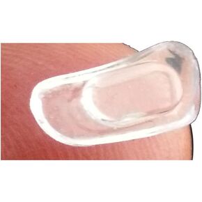Nosepads 12.4 mm D-shaped Push in #61