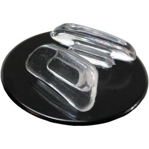 Nosepads 12.4 mm D-shaped Push in #61