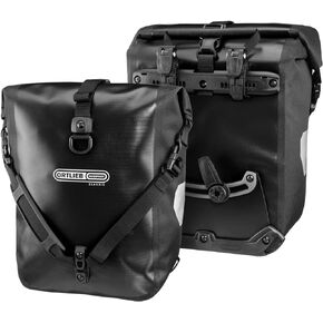 Ortlieb Front-Roller Classic Panniers - Pair (Black)