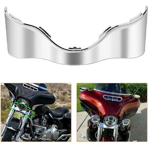 ABS Outer Fairing Lower Trim Skirt Fit for Harley Touring Electra Street Glide Ultra Limited FLHX FHLT FLH 2014-2023, Chrome