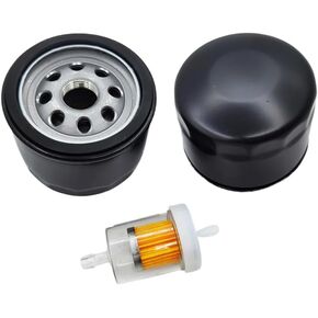 2 PCS Oil Filter 49065-7007 49065-0721 Compatible with Kawasaki FR691V FR651V FX600V FR730V FR541V Cycle Engine FB460V for Kohler engines 12 050 01-S 25 050 01-S with Fuel Filter