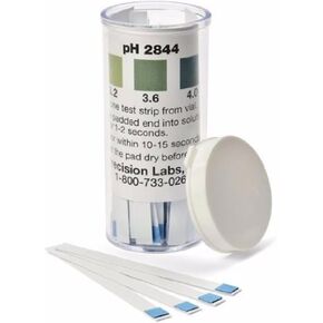 Acid Test Strips For Wine (2.8 to 4.4 pH), 100-Count