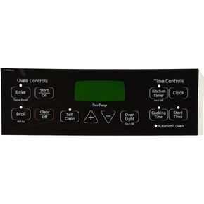 General Electric WB27T11005 Range/Stove/Oven Overlay , Black