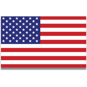 Magnet Me Up American Flag Magnet Decal, 3x5 inches, Red, White, and Blue, Heavy Duty Automotive Magnet for Car, Truck, SUV, or Any Other Magnetic Surface