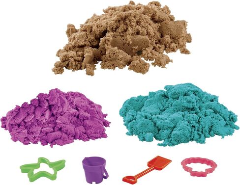 Play-Doh Sand Bucket for Kids 3 Years and Up with 3.75 Pounds of Sand Compound and 4 Tools in Saudi Arabia