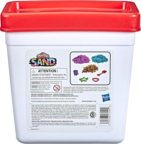 Play-Doh Sand Bucket for Kids 3 Years and Up with 3.75 Pounds of Sand Compound and 4 Tools in Saudi Arabia