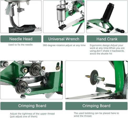 ماكينة اصلاح الاحذية ماكينة خياطة الاسكافي اليدوية | ماكينة الخياطة اليدوية ماكينة خياطة الأحذية الجلدية للأحذية والحقائب والملابس in Kuwait