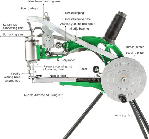 ماكينة اصلاح الاحذية ماكينة خياطة الاسكافي اليدوية | ماكينة الخياطة اليدوية ماكينة خياطة الأحذية الجلدية للأحذية والحقائب والملابس in Kuwait