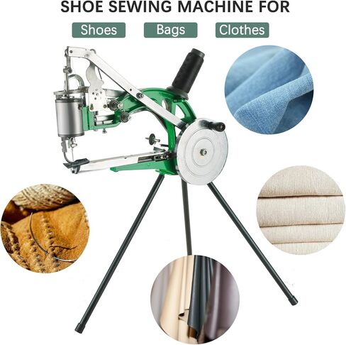 ماكينة اصلاح الاحذية ماكينة خياطة الاسكافي اليدوية | ماكينة الخياطة اليدوية ماكينة خياطة الأحذية الجلدية للأحذية والحقائب والملابس in Kuwait