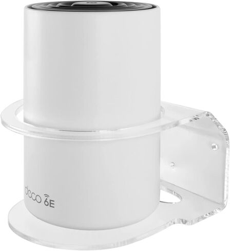 حامل حائط HOLACA لنظام TP-Link Deco XE75/XE75Pro Mesh WiFi 6 (AXE5400) حامل حامل جداري أكريليك بسيط وقوي (عبوتان) in Saudi Arabia