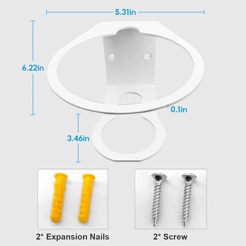 متوافق مع نظام AX6600 (Deco X90) شبكة WiFi 6 للمنزل بالكامل، حامل تثبيت على الحائط Deco X90، حامل تثبيت على الحائط معدني قوي، (عبوة واحدة) in Kuwait