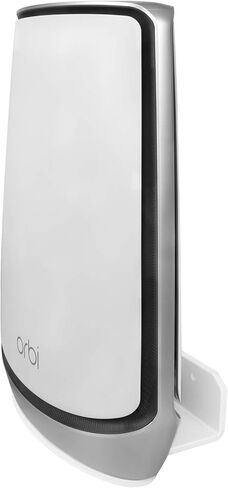 Wall Mount Holder for Orbi Tri-Band Mesh WiFi 6 Router(RBS850)(RBK852)(RBK853)/(RBS750)(RBS751)(RBK752)(RBK753)/(AX4200)(AX5700)(AX6000), Bracket Hanger Stand for Orbi Ultra by TIUIHU(White,1-Pack) in Kuwait