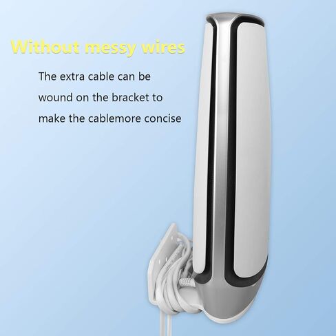 Wall Mount Holder for Orbi Tri-Band Mesh WiFi 6 Router(RBS850)(RBK852)(RBK853)/(RBS750)(RBS751)(RBK752)(RBK753)/(AX4200)(AX5700)(AX6000), Bracket Hanger Stand for Orbi Ultra by TIUIHU(White,1-Pack) in Kuwait