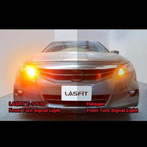 LASFIT 1157 LED لمبة التبديل مع المدمج في المقاوم Canbus خطأ الجبهة بدوره إشارة الضوء 2057 2357 7528 BAY15D العنبر الوامض لمبة بيضاء النهار تشغيل DRL ضوء وقوف السيارات، حزمة من 2 in Kuwait