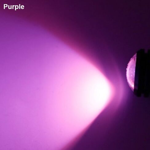 10pcs 18mm Car Eagle Eye DRL Led Daytime Running Lights LED 12V Backup Reversing Parking Signal Automobiles Lamps, Purple Light in Kuwait