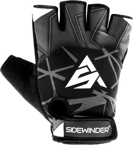 Sidewinder Workout Weight Lifting Gloves Breathable Workout Gloves for Men and Women Gel Padded Shock-Absorbing Extra Grip Palm Protection Fingerless Exercise Gloves for Cycling Gym Climbing Training in Kuwait