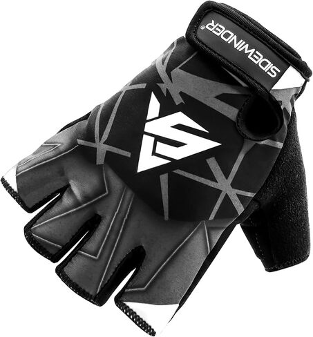 Sidewinder Workout Weight Lifting Gloves Breathable Workout Gloves for Men and Women Gel Padded Shock-Absorbing Extra Grip Palm Protection Fingerless Exercise Gloves for Cycling Gym Climbing Training in Kuwait