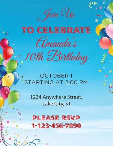 Great Papers! Balloons Everywhere Letterhead for Invitations, Announcements and Personal Messages, Printer Friendly 8.5" x 11", 50 Pack (2023062) in Saudi Arabia