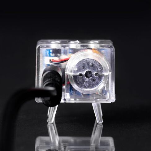 TinyTV® Mini - Ultra Minature, Classic TV Color or Clear Plastic, USB-C Streaming, Preloaded Videos (Clear) in Saudi Arabia