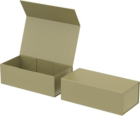 MONDEPAC 4 Pack Gift Boxes with Magnetic Lid 12" X 6" X 4" for Presents,Luxury for Gift Packaging, Bridesmaid Gifts Boxes, Magnetic Gift Box for Gifts,Birthday Gift Boxes,Christmas Gift Boxes in Saudi Arabia