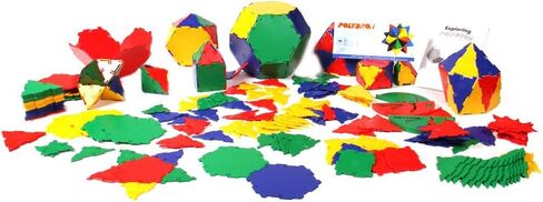 hand2mind Polydron Geometry Shapes (Set of 266 Pieces in 7 Shapes) in Saudi Arabia