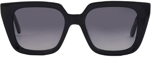 ديور نظارة شمسية للسيدات بتصميم فراشة متدرجة الدخان DIORMIDNIGHT S1I CD40092I 01B 53 in Kuwait