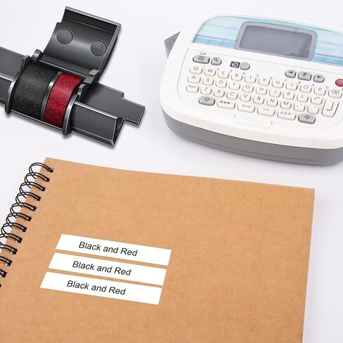 IR-40T، IR40T استبدال أشرطة حبر الآلة الحاسبة باللون الأسود/الأحمر لـ IR-40T CP13 MP-12D المستخدمة مع Casio HR-100TM HR-150TM HR-170RC، Sharp EL-1750V EL-1801V، CATIGA CP30A CP90A (3 عبوات، أسود) /أحمر) in Kuwait