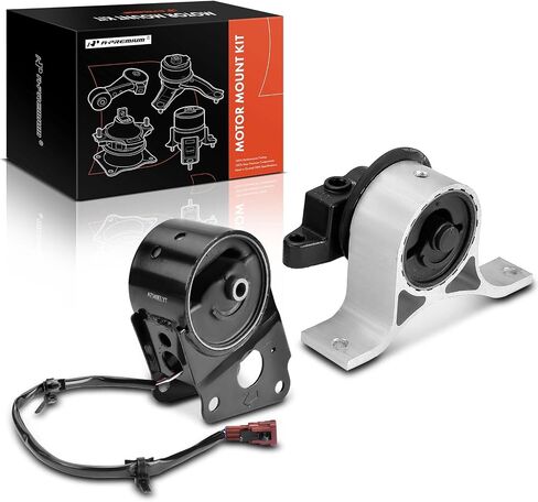 طقم تثبيت محرك A-Premium متوافق مع Nissan Altima 2002-2006، Murano 2003-2007، Maxima 2004-2008، Quest 2004-2009، 3.5L، مجموعة قطعتين، استبدال # 112708J110، 112708J10A in Saudi Arabia