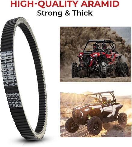 Motoparty Heavy Duty Drive Belt for Polaris RZR XP 1000 Belt for Polaris General RZR XP 1000 / S 1000 2015-2022, Replace for 3211180/3211196 / 3211172/3211148 / 3211142,RZR 1000 XP Accessories in Saudi Arabia
