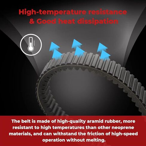 Motoparty Heavy Duty Drive Belt for Polaris RZR XP 1000 Belt for Polaris General RZR XP 1000 / S 1000 2015-2022, Replace for 3211180/3211196 / 3211172/3211148 / 3211142,RZR 1000 XP Accessories in Saudi Arabia
