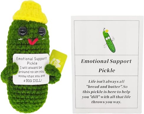 Positive Funny Potato Head with Card Mini Crochet Knitting for Handmade Emotional Support Pickled Gift Party Decoration Encouragement in Saudi Arabia