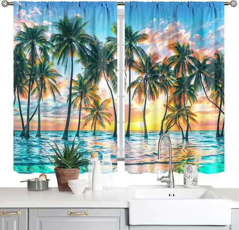 مزرعة ديزي ستائر المطبخ فراشة الأزهار ريفي خمر صغيرة قصيرة مقهى قضيب جيب نافذة الستائر الرجعية البط البري خشبية البلد الحمام الطبقة نافذة العلاج الستائر 26x36 بوصة in Kuwait