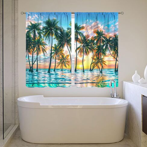 مزرعة ديزي ستائر المطبخ فراشة الأزهار ريفي خمر صغيرة قصيرة مقهى قضيب جيب نافذة الستائر الرجعية البط البري خشبية البلد الحمام الطبقة نافذة العلاج الستائر 26x36 بوصة in Kuwait