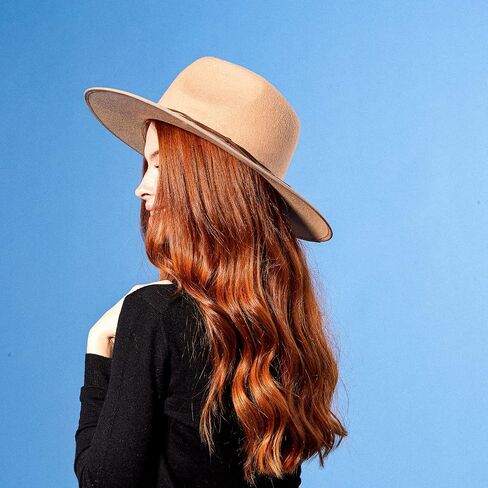 Hadley Wren Women's Hilary Wool Panama Hat in Saudi Arabia