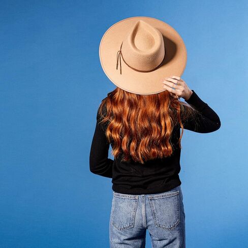 Hadley Wren Women's Hilary Wool Panama Hat in Saudi Arabia