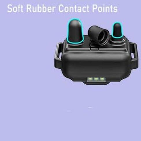 Dog Shock Collar, Dog Training Collar with Remote, Rechargeable Waterproof Electric Training Collar with 4 Modes,Beep, Vibration, Shock and Light, for Small Medium Large Dogs (Black2) in Saudi Arabia